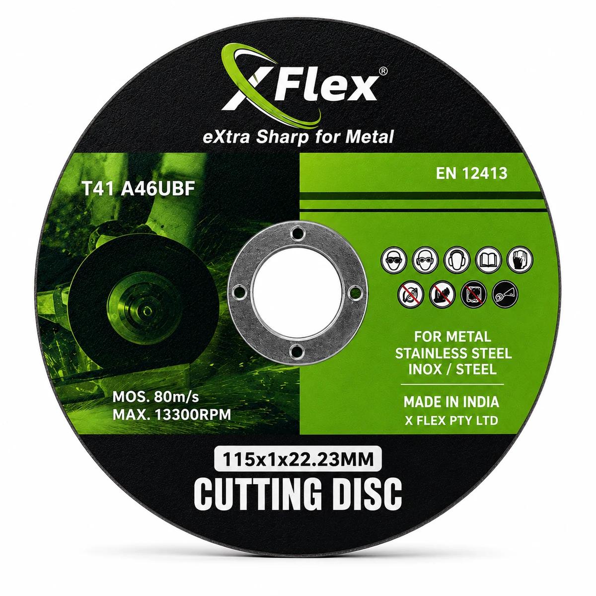 115x1mm (4.5”) Inox Cutting Disc - 25 Pack