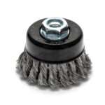 75mm Twist Knot Cup Wire Brush Wheel - Steel