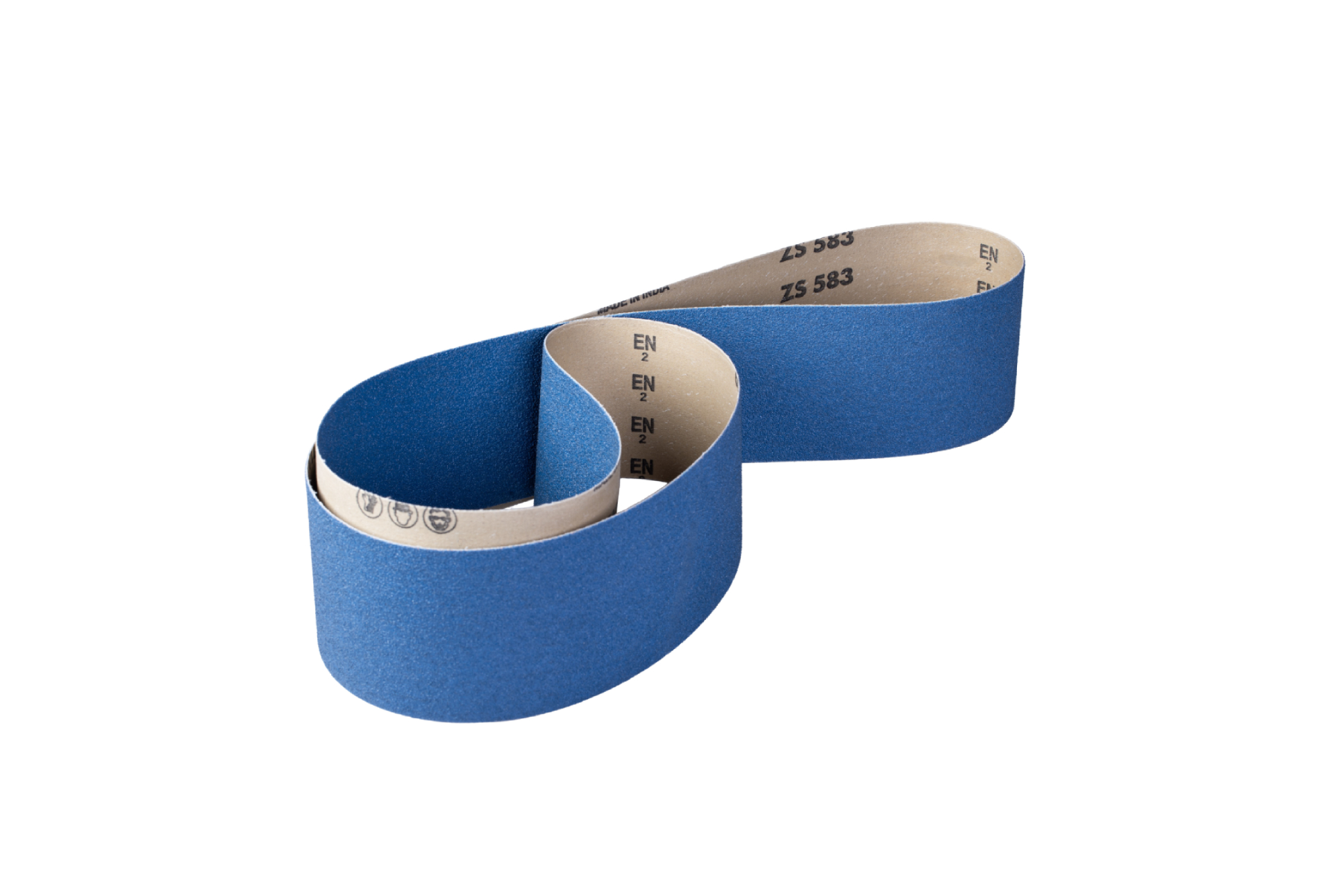 50x1220mm Zirconia Linishing Belt 60 Grit - 10 Pack