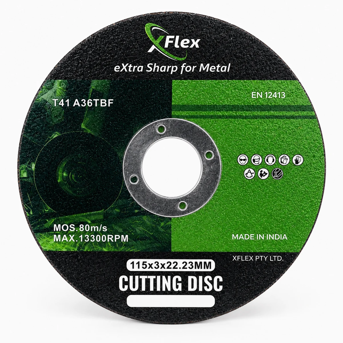 115x3mm (4.5”) Type 41 Cutting Disc - 10 Pack