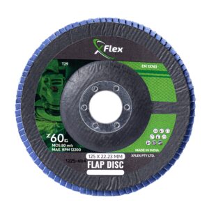 125mm (5') Zirconia Flap Disc – 10 Pack