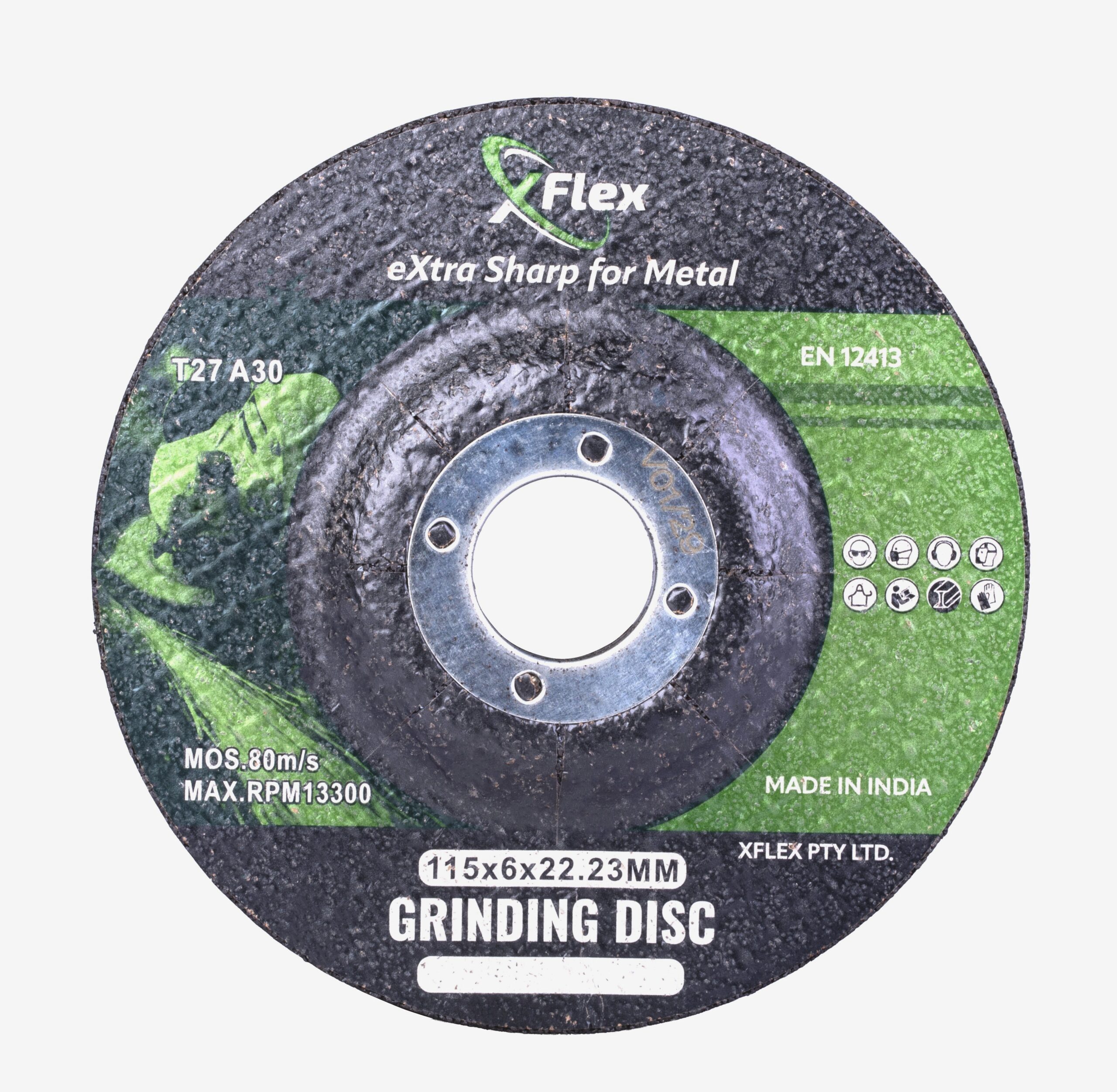 115x6mm (4.5”) Grinding Disc - 10 Pack
