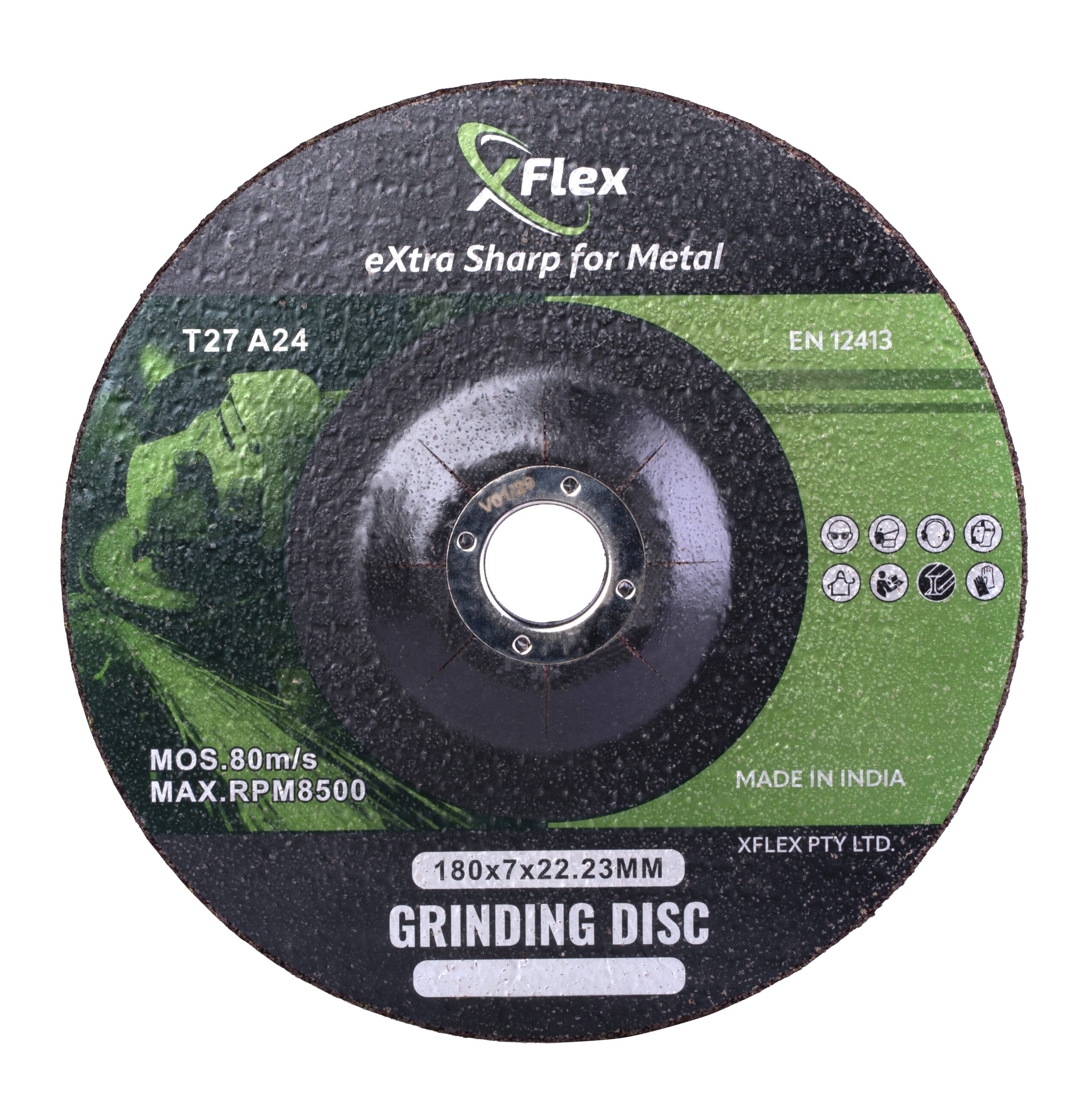180x7mm (7”) Grinding Disc - 10 Pack
