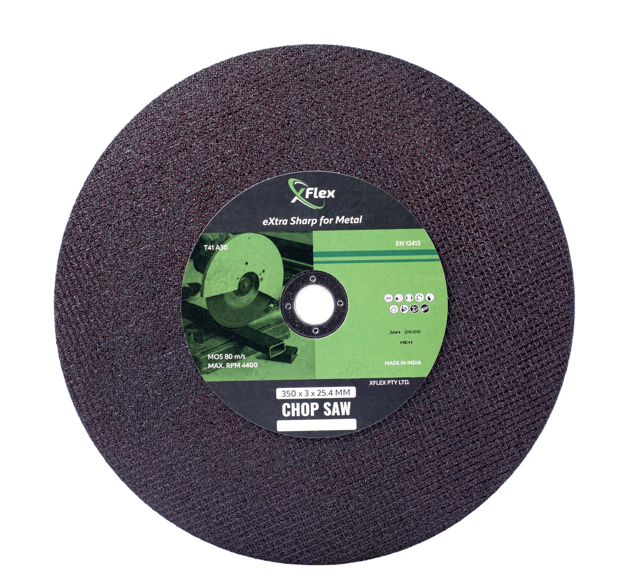 350mm (14”) Inox Chop Saw Disc - 5 Pack