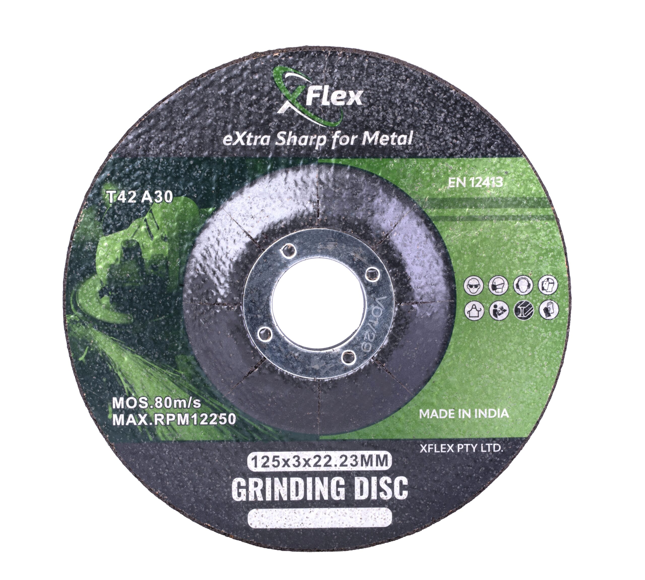 125x3mm (5”) Type 42 Grinding Disc - 10 Pack